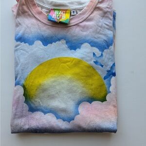 Big Bud Press Tee- Airbrushed Clouds